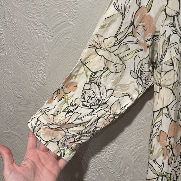 MAMA LICIOUS 3/4 Sleeve Printed Dress Size Small - Picture 3 of 7